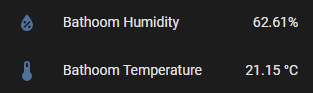 HA Humidity Sensor